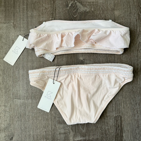 KISUII***Pink/White Bikini Set***Small $358 - Picture 4 of 5